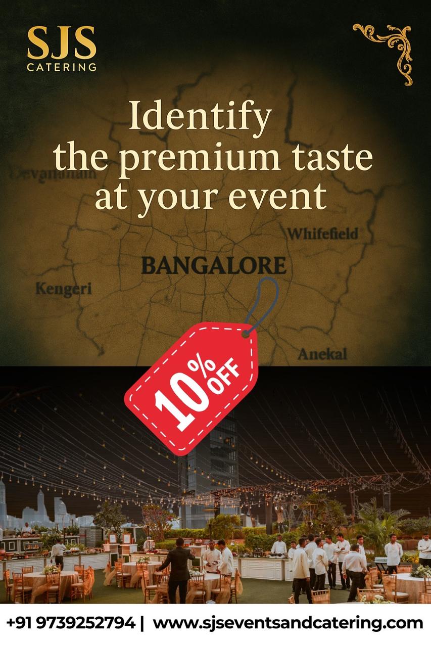 Best Catering services in Bangalore