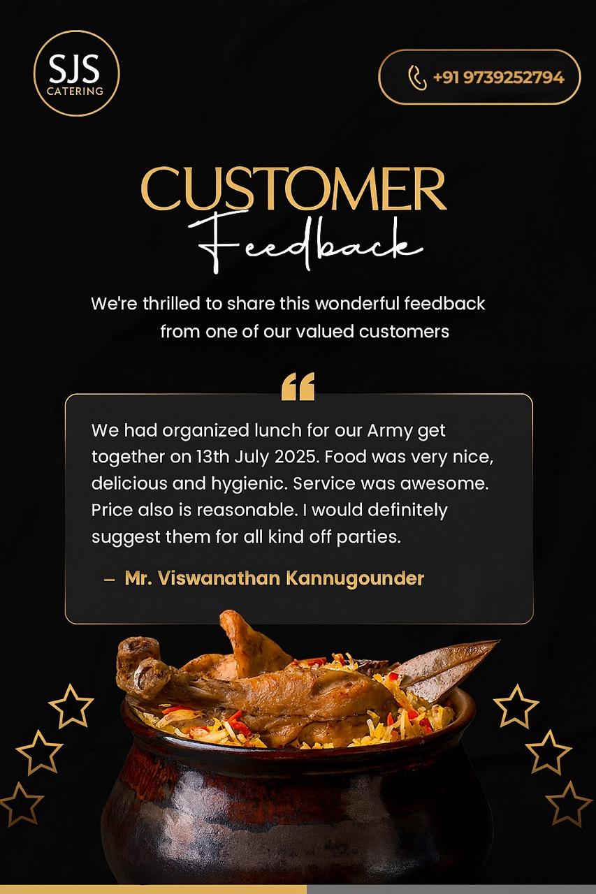 Best Catering services in Bangalore