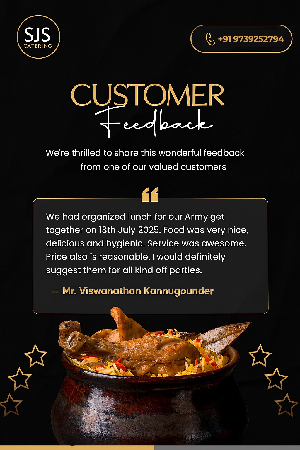 Best Catering services in Bangalore